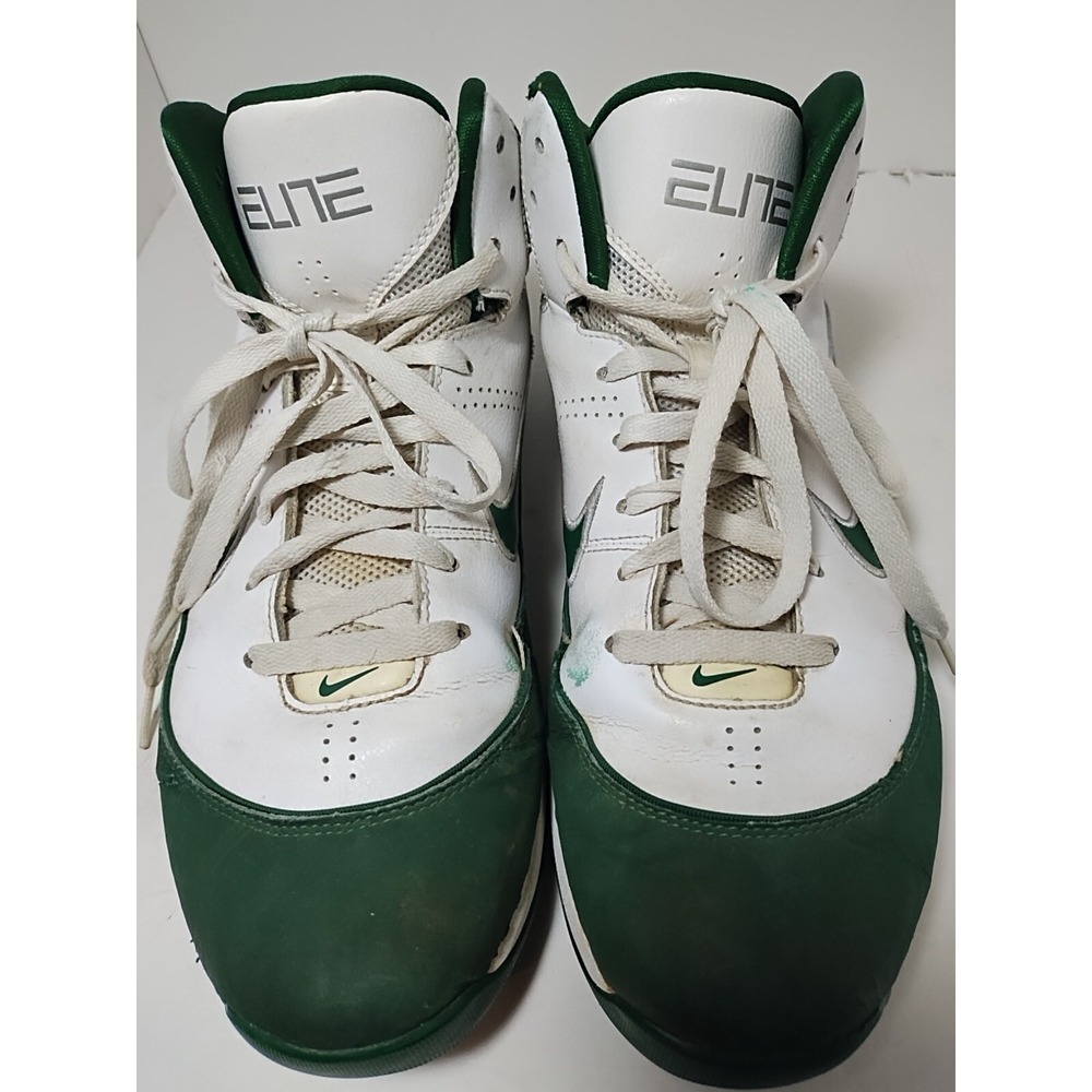 Nike Air Max Elite Basketball Shoes Mens Size 11.5 Green Sneakers 454139-107 - Picture 13 of 13